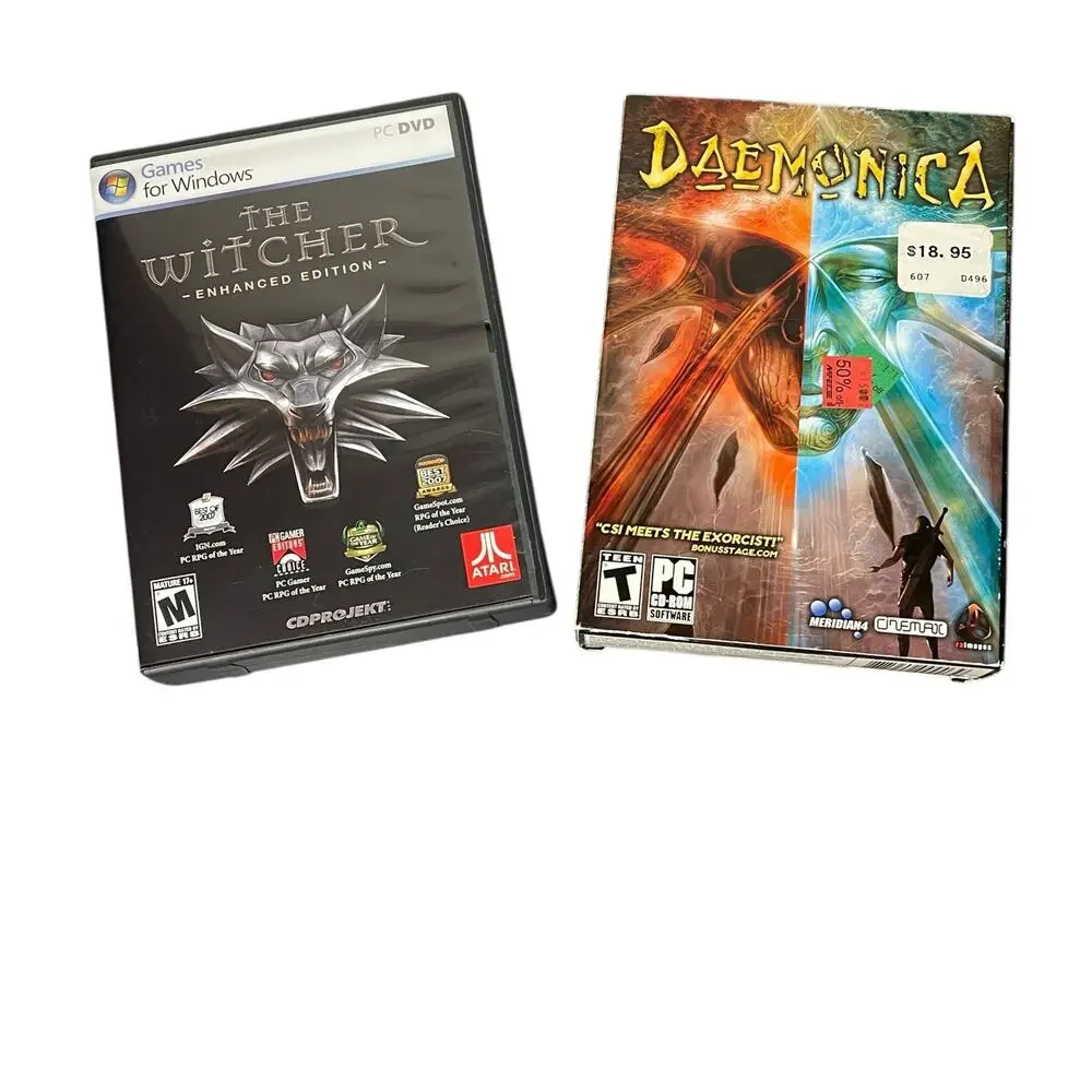 Lot of 10 PC Games FPS & Strategy | Medal of Honor, Call of Duty, Witcher, More